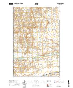 USGS US Topo 7.5-minute map for Fort Piegan MT 2020
