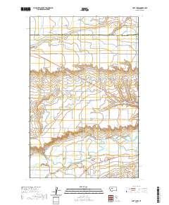 USGS US Topo 7.5-minute map for Fort Shaw MT 2020