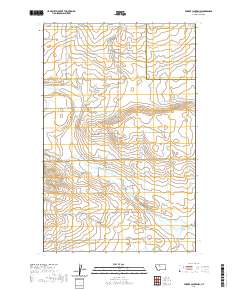 USGS US Topo 7.5-minute map for Fowler Coulee NW MT 2020