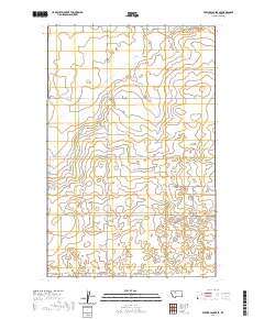 USGS US Topo 7.5-minute map for Fowler Coulee SE MT 2020