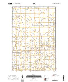 USGS US Topo 7.5-minute map for Fowler Coulee SW MT 2020