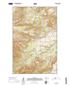 USGS US Topo 7.5-minute map for Fox Creek MT 2020