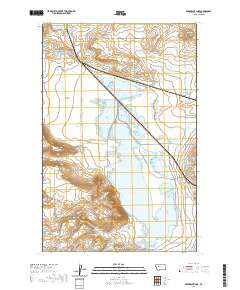 USGS US Topo 7.5-minute map for Freezeout Lake MT 2020