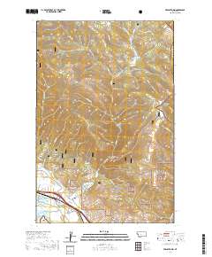 USGS US Topo 7.5-minute map for Frenchtown MT 2020