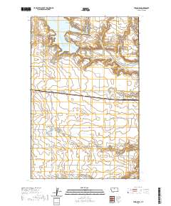 USGS US Topo 7.5-minute map for Fresno Dam MT 2020