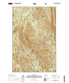 USGS US Topo 7.5-minute map for Garver Mountain MTBC 2020