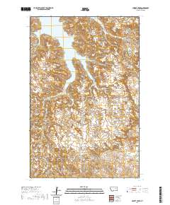 USGS US Topo 7.5-minute map for Gilbert Creek MT 2020