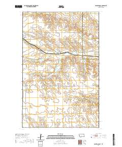 USGS US Topo 7.5-minute map for Glentana East MT 2020