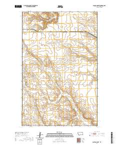 USGS US Topo 7.5-minute map for Glentana West MT 2020