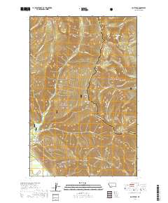 USGS US Topo 7.5-minute map for Goat Peak MT 2020