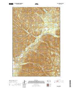 USGS US Topo 7.5-minute map for Gold Creek MT 2020