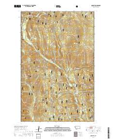 USGS US Topo 7.5-minute map for Gold Hill MT 2020