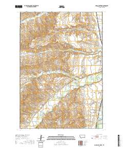 USGS US Topo 7.5-minute map for Good Luck Creek MT 2020