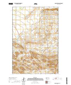 USGS US Topo 7.5-minute map for Gouchnour Ranch MT 2020