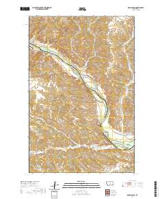 USGS US Topo 7.5-minute map for Grand Island MT 2020