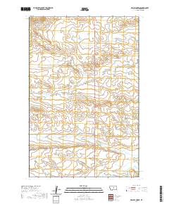 USGS US Topo 7.5-minute map for Grass Range NE MT 2020