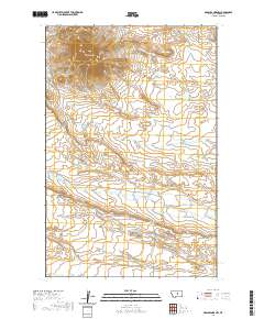 USGS US Topo 7.5-minute map for Grass Range NW MT 2020