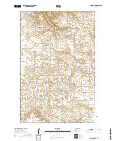 USGS US Topo 7.5-minute map for Griffee Coulee MT 2020