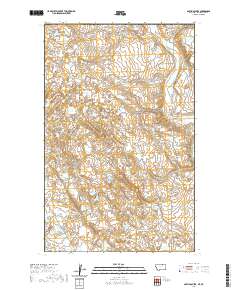 USGS US Topo 7.5-minute map for Gustin Coulee MTSK 2020