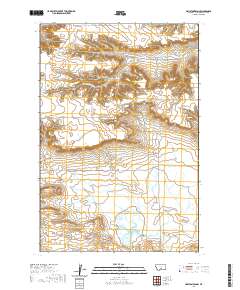 USGS US Topo 7.5-minute map for Hailstone Basin MT 2020