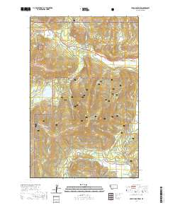 USGS US Topo 7.5-minute map for Haskill Mountain MT 2020