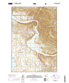 USGS US Topo 7.5-minute map for Hauser Lake MT 2020