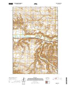 USGS US Topo 7.5-minute map for Havre SE MT 2020