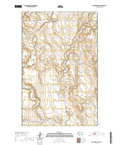 USGS US Topo 7.5-minute map for Hawthorne School MT 2020