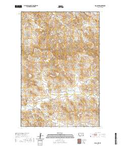USGS US Topo 7.5-minute map for Hay Coulee MT 2020