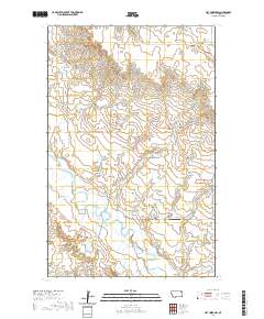 USGS US Topo 7.5-minute map for Hay Creek NW MT 2020
