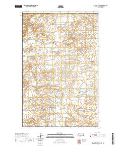 USGS US Topo 7.5-minute map for Headlight Butte NE MTAB 2020