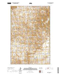 USGS US Topo 7.5-minute map for Hell Hollow MT 2020