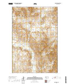 USGS US Topo 7.5-minute map for Henry Creek MT 2020