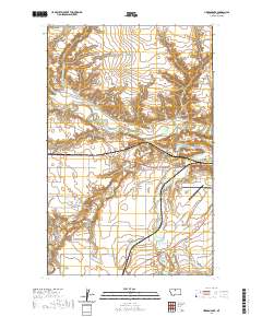 USGS US Topo 7.5-minute map for Herron Park MT 2020