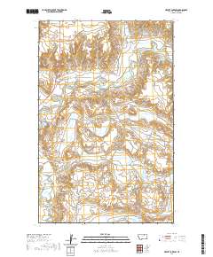 USGS US Topo 7.5-minute map for Hewitt Lake SW MT 2020