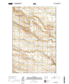 USGS US Topo 7.5-minute map for Hilldale Colony MT 2020