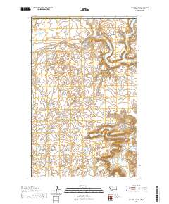 USGS US Topo 7.5-minute map for Hillside Colony MTAB 2020