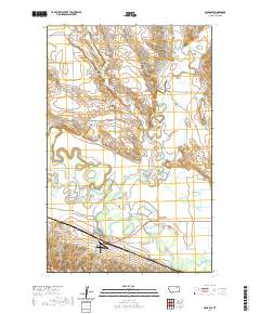 USGS US Topo 7.5-minute map for Hinsdale MT 2020