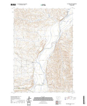 US Topo 7.5-minute map for Hollenbeck Draw MTWY
