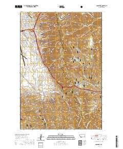 USGS US Topo 7.5-minute map for Homestake MT 2020