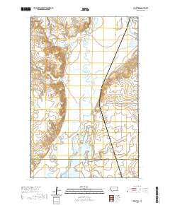 USGS US Topo 7.5-minute map for Homestead MT 2020