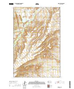 USGS US Topo 7.5-minute map for Horse Lake MT 2020
