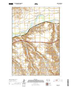 USGS US Topo 7.5-minute map for Horton MT 2020