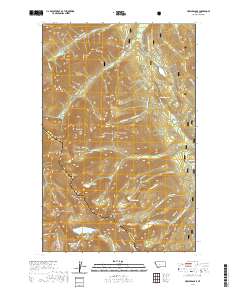 USGS US Topo 7.5-minute map for Howard Lake MT 2020