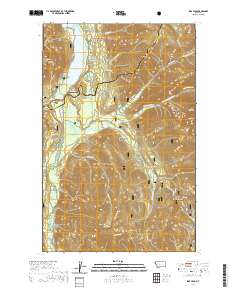 USGS US Topo 7.5-minute map for Ibex Peak MT 2020