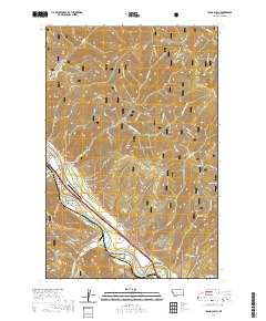 USGS US Topo 7.5-minute map for Idaho Gulch MT 2020