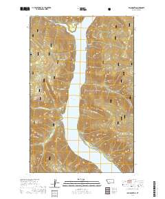 USGS US Topo 7.5-minute map for Inch Mountain MT 2020