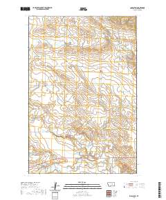 USGS US Topo 7.5-minute map for Ingals Dam MT 2020