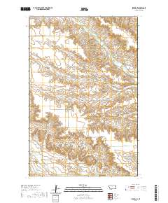 USGS US Topo 7.5-minute map for Intake NW MT 2020