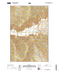 USGS US Topo 7.5-minute map for Irvine Lookout Tower MT 2020